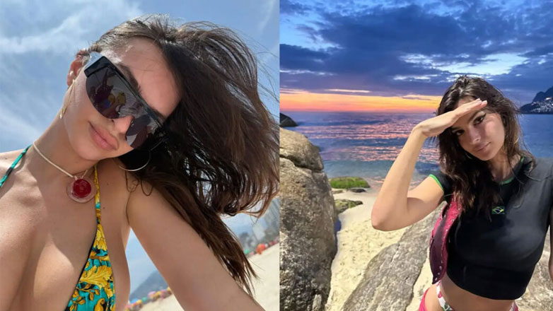 Emily Ratajkowski: Οι sexy πόζες στο Ρίο Ντε Τζανέιρο