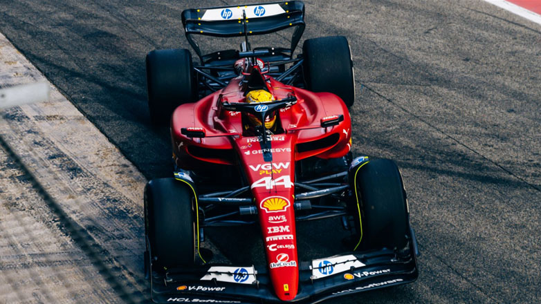 Το πρώτο ατύχημα του Lewis Hamilton με τα χρώματα της Ferrari, είναι γεγονός