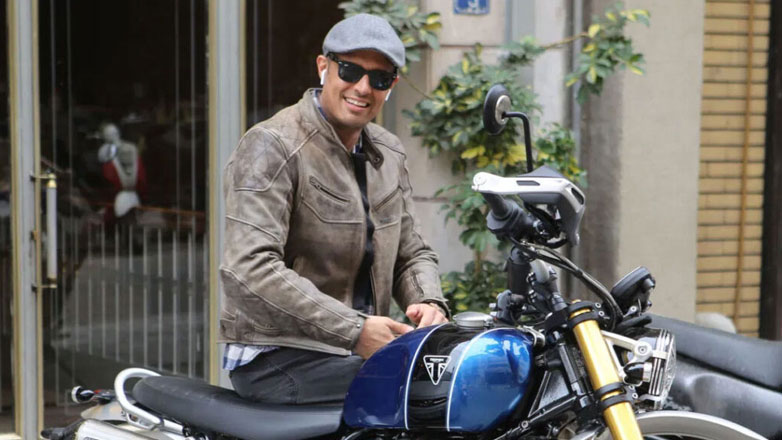 Τροχαίο ατύχημα με τη μηχανή για τον Σάββα Πούμπουρα