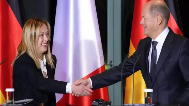 Τηλεφωνική επικοινωνία Μελόνι – Σολτς με αναφορά στο άτυπο Ευρωπαϊκό Συμβούλιο της 3ης Φεβρουαρίου Τηλεφωνική επικοινωνία Μελόνι – Σολτς με αναφορά στο άτυπο Ευρωπαϊκό Συμβούλιο της 3ης Φεβρουαρίου