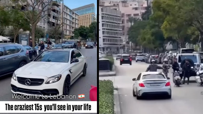 20χρονο πλουσιόπαιδο με Mercedes AMG C63, αντί να σταματήσει σε μπλόκο πήρε παραμάζωμα τον αστυνομικό (Βίντεο)