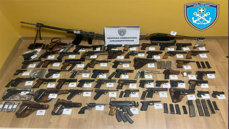 Αλεξανδρούπολη: Συνελήφθη Τούρκος, που είχε στην κατοχή του οπλοστάσιο