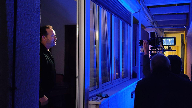 Backstage από το βίντεο κλιπ «Παλιά φωτογραφία» με τον Κώστα Μακεδόνα