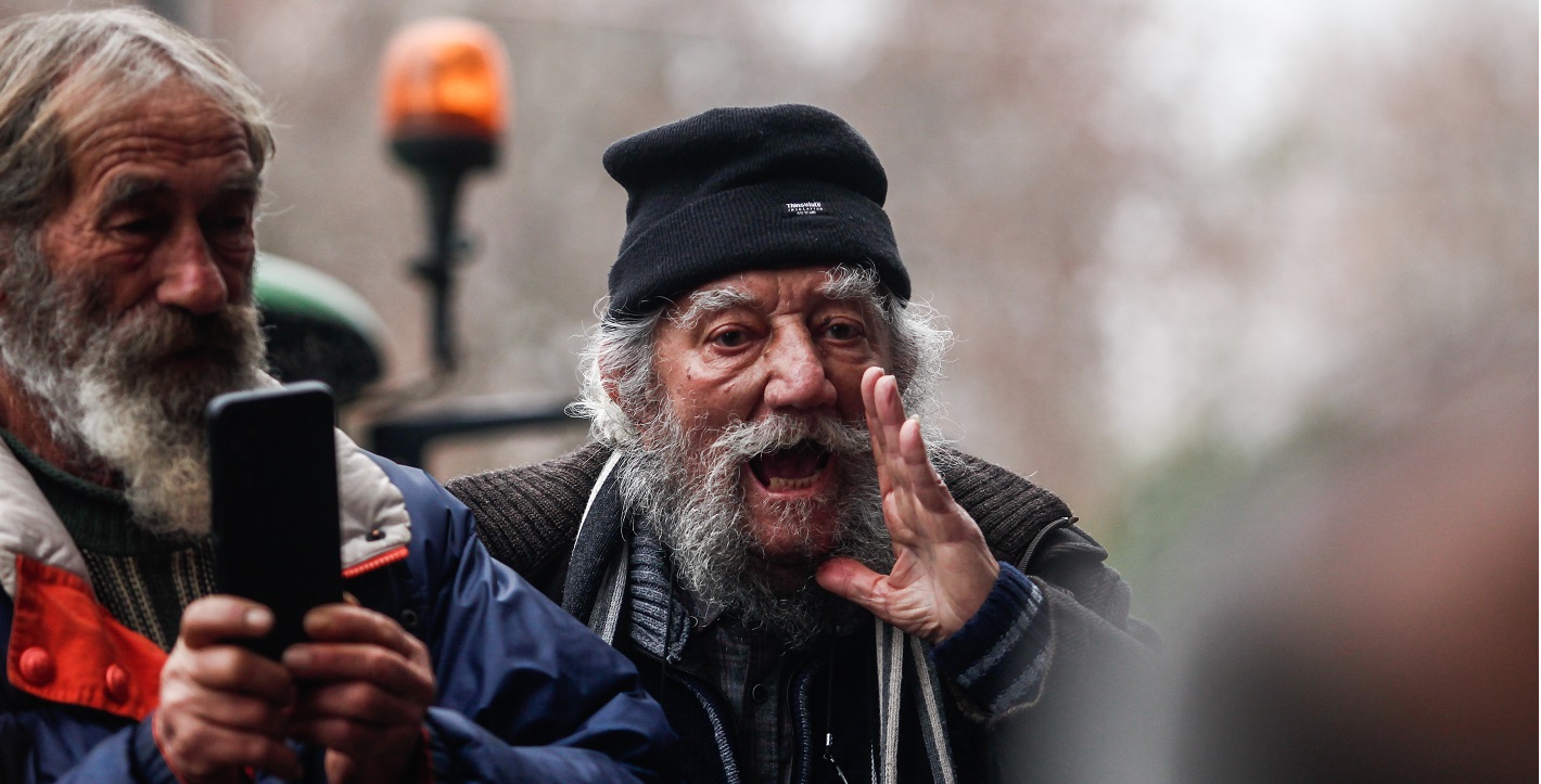 Διαμαρτυρία αγροτών στα Τρίκαλα