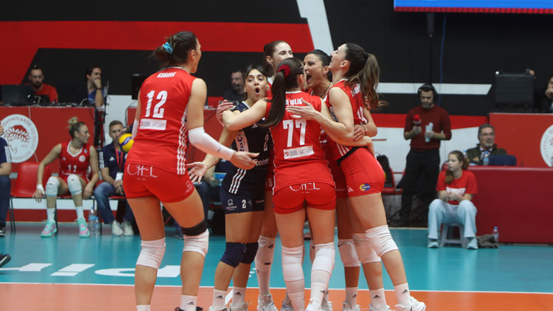 Βόλεϊ Γυναικών: Άνετο «τρίποντο» για τον Ολυμπιακό, 3-0 τον Άρη