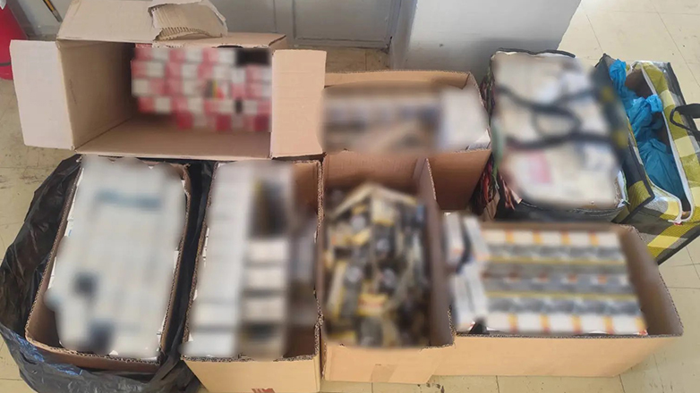 Σύλληψη δύο ατόμων για λαθραία τσιγάρα