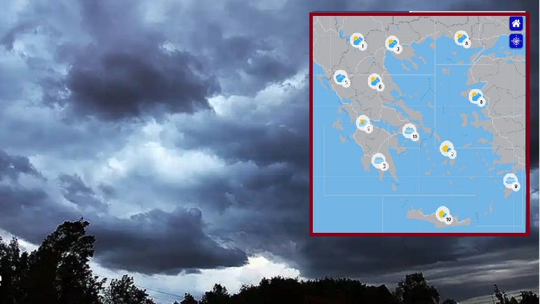 Έρχεται βαρυχειμωνιά – Μπόρες χιονιού και στην Αττική