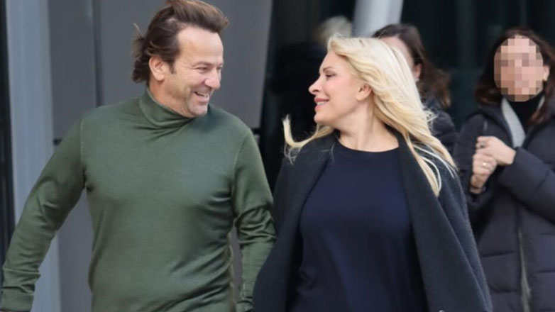 Ελένη Μενεγάκη & Μάκης Παντζόπουλος: Χέρι – χέρι σε γνωστό εμπορικό κέντρο για ψώνια