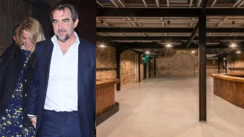 Νικόλαος Ντε Γκρες – Χρυσή Βαρδινογιάννη: Αυτή είναι η ιστορική αποθήκη στον Πειραιά που θα πραγματοποιηθεί το γαμήλιο γλέντι