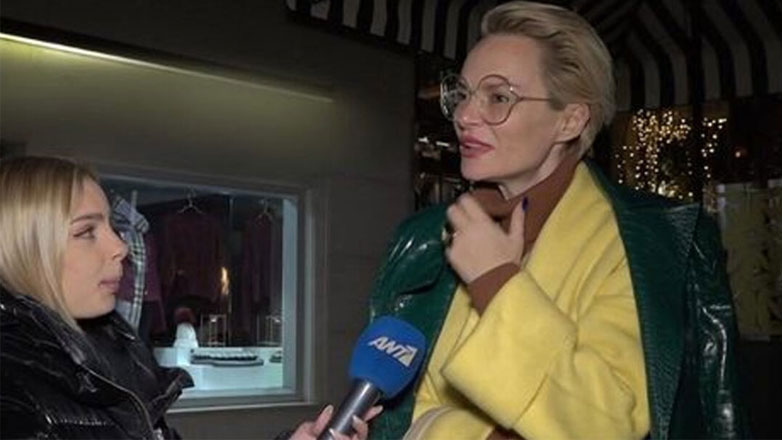 Έλενα Χριστοπούλου: Η «παγωμένη» αντίδραση όταν ρωτήθηκε για την Ηλιάνα Παπαγεωργίου