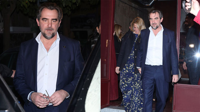 Νικόλαος Ντε Γκρες – Χρυσή Βαρδινογιάννη: Πλάνα από το εστιατόριο στο Κουκάκι όπου έγινε το pre wedding δείπνο