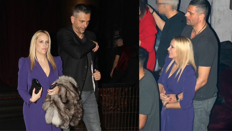 Έλενα Ασημακοπούλου – Κώστας Ταρτσαρής: Τρυφερά στιγμιότυπα σε βραδινή τους έξοδο στα μπουζούκια