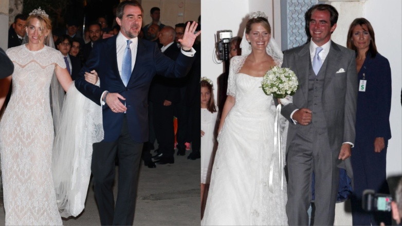 Χρυσή Βαρδινογιάννη: Φόρεσε την ίδια ιστορική τιάρα με την Τατιάνα Μπλάτνικ, στο γάμο της με τον Νικόλαο Ντε Γκρες