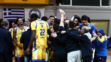 Πήρε τη νίκη το Λαύριο, με 94-92 επί του Αμαρουσίου μετά από επεισόδια και διακοπή