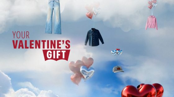 Πάρε εντελώς δωρεάν* το Levi’s Valentine’s Customized Gift Box για να εντυπωσιάσεις το κορίτσι σου με τον πιο μοναδικό τρόπο