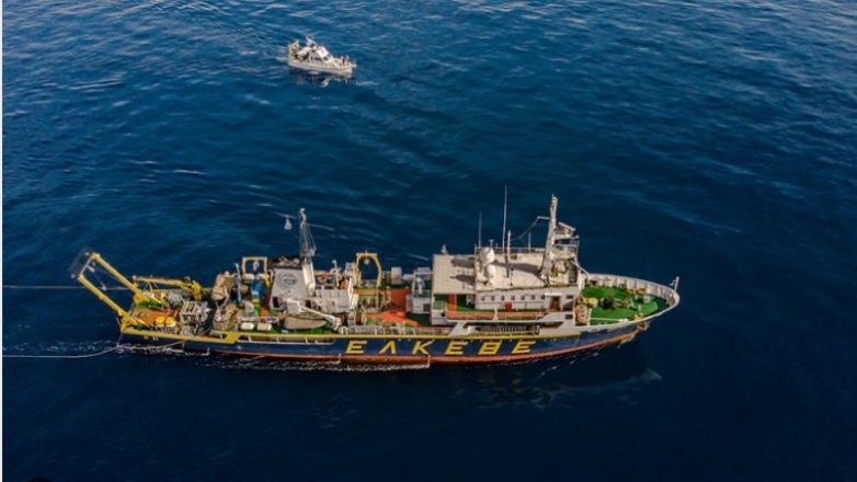 Ωκεανογραφικό πλοίο του ΕΛΚΕΘΕ για έρευνες στην Σαντορίνη