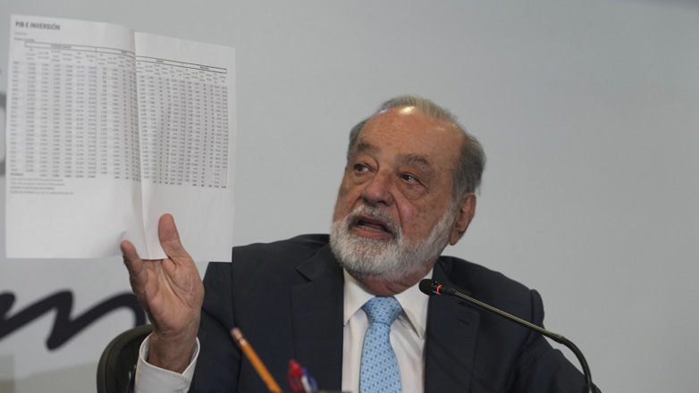 Μεξικό: Ο δισεκατομμυριούχος Κάρλος Σλιμ επικρίνει την απειλή του Τραμπ για την επιβολή δασμών