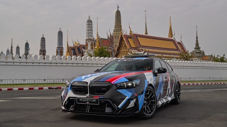 Παρουσίαση της νέας BMW M5 Touring MotoGP™ Safety Car στην Μπανγκόκ