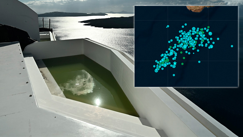 Μέσα σε 40 λεπτά 8 σεισμοί με ένταση από 4- 4,9 Ρίχτερ ταρακούνησαν τις Κυκλάδες