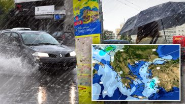 Έκτακτο δελτίο επιδείνωσης του καιρού από την ΕΜΥ