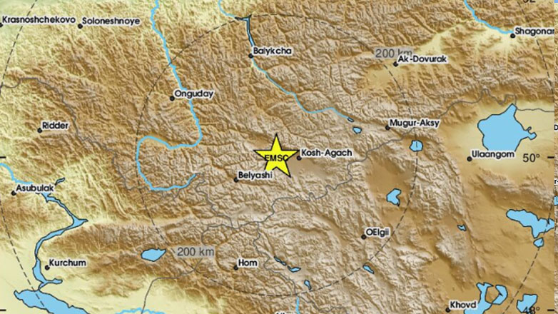 Σεισμός 5,8 Ρίχτερ στα σύνορα Ρωσίας- Μογγολίας