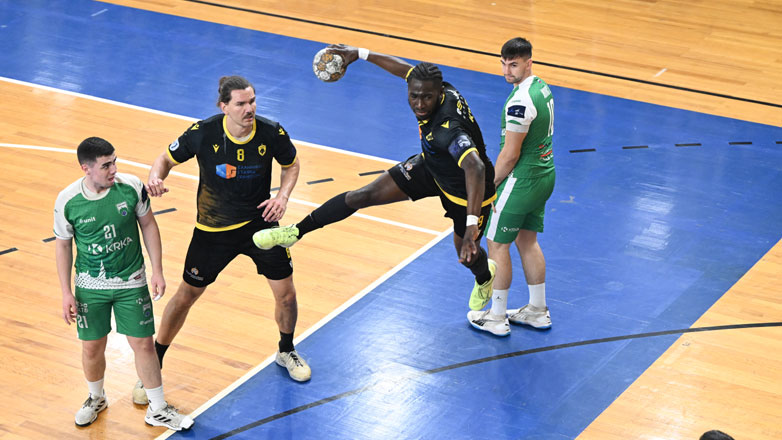 Χάντμπολ: Πανηγυρικά στους προημιτελικούς του European Cup η ΑΕΚ