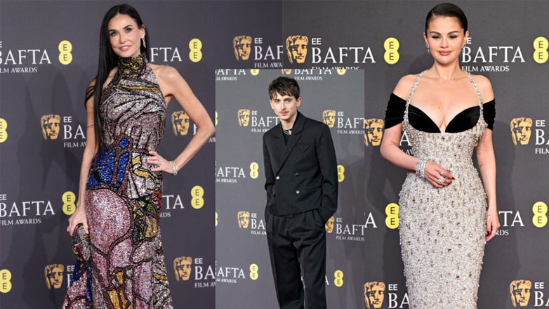 BAFTA 2025: Το εντυπωσιακό κόκκινο χαλί των βρετανικών κινηματογραφικών βραβείων
