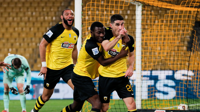 Ο Μάνταλος σκόραρε για 10η διαδοχική σεζόν με την ΑΕΚ στο πρωτάθλημα!