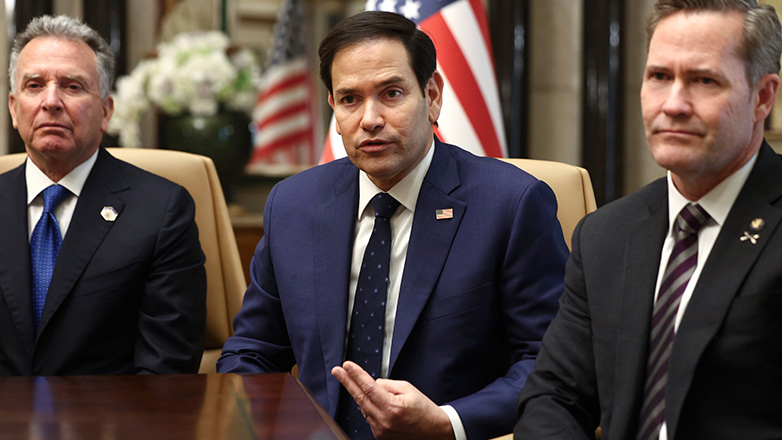 Ρούμπιο: Πρέπει να συμφωνήσουν όλοι οι εμπλεκόμενοι για να τερματιστεί η σύγκρουση