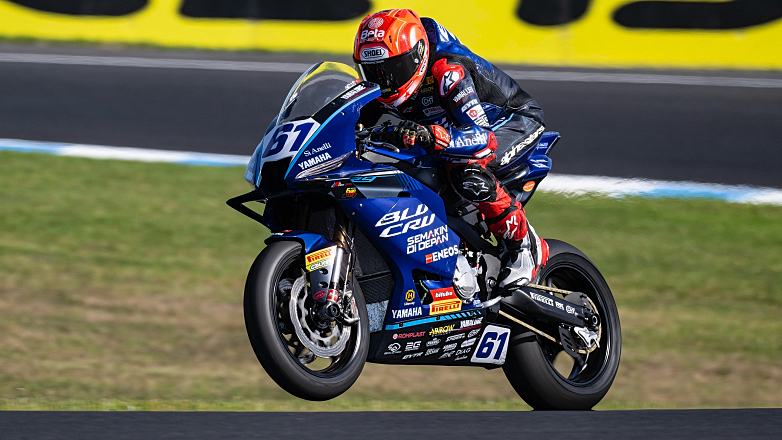 Η Πρεμιέρα Αγώνα της Yamaha R9 WorldSSP είχε μία παραγωγική Δοκιμή στο Phillip Island