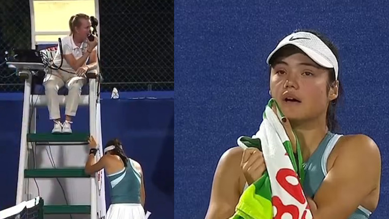 Εφιάλτης για διάσημη τενίστρια εν ώρα αγώνα