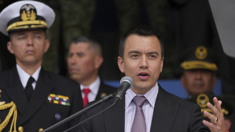 Νομπόα: Στον Ισημερινό, οι συμμορίες έχουν ετήσιο τζίρο 30 δισ. δολαρίων Νομπόα: Στον Ισημερινό, οι συμμορίες έχουν ετήσιο τζίρο 30 δισ. δολαρίων