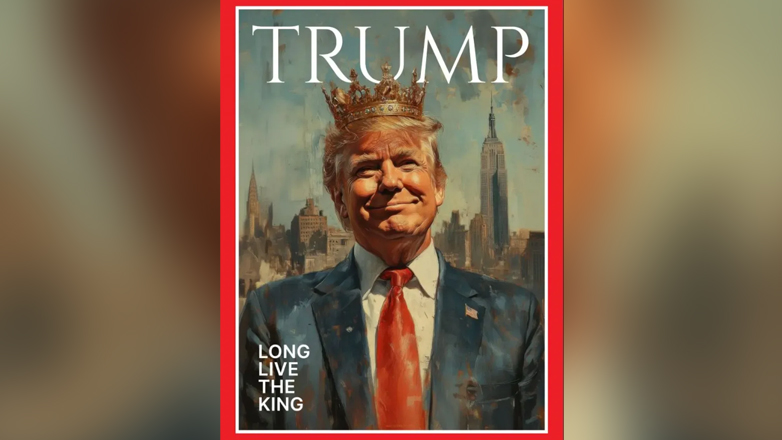 «Ζήτω ο βασιλιάς!»: Ο Τραμπ κατάργησε τα διόδια στη Νέα Υόρκη και ο Λευκός Οίκος τον απεικονίζει… με στέμμα