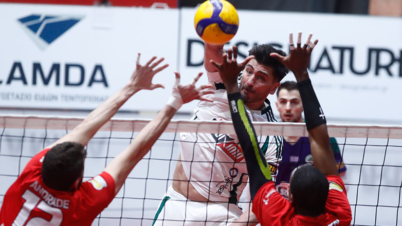 Βόλεϊ-Κύπελλο Ανδρών: Δύσκολη πρόκριση για Παναθηναϊκό, κυρίαρχος ο ΠΑΟΚ απέναντι στον Ηρακλή