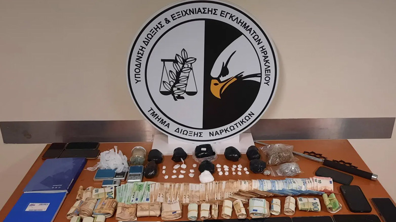 Ηράκλειο: Ελεύθεροι οι τρεις από τους 12 συλληφθέντες για διακίνηση ναρκωτικών