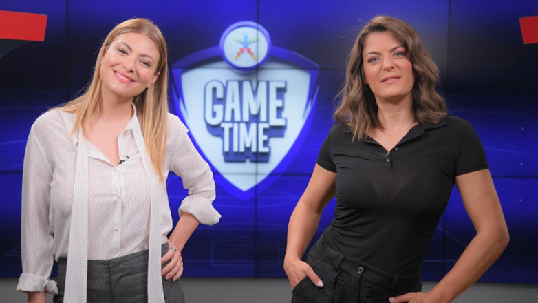 Η Δέσποινα Καμπούρη κάνει σκονάκι στο ΟΠΑΠ Game Time