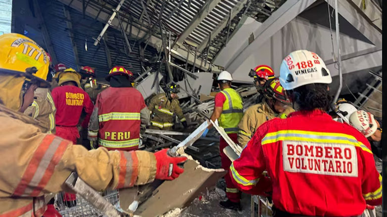 Περού: Οκτώ νεκροί και 78 τραυματίες από κατάρρευση οροφής σε εμπορικό κέντρο