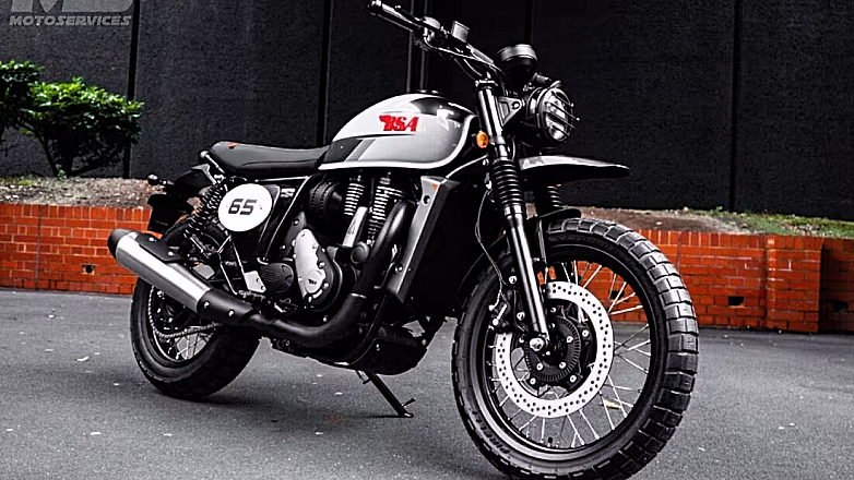 BSA Scrambler: ντεμπούτο στην Έκθεση Δίτροχων της Λυών