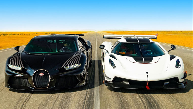 Η πιο ακριβή και παράλληλα αμφίρροπη κόντρα: Bugatti Chiron SS vs Koenigsegg Jesko Attack (Βίντεο)