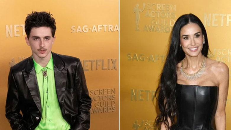 SAG Awards 2025: Demi Moore και Timothée Chalamet στη λίστα με τους μεγάλους νικητές!
