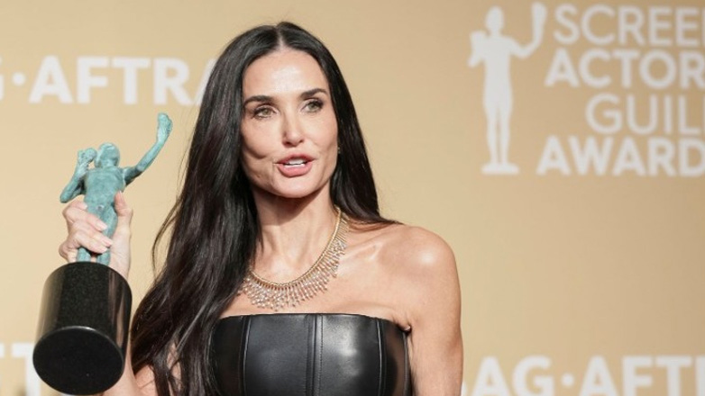 Ντέμι Μουρ στην τελετή των SAG Awards: «Η υποκριτική μου έδωσε σκοπό»