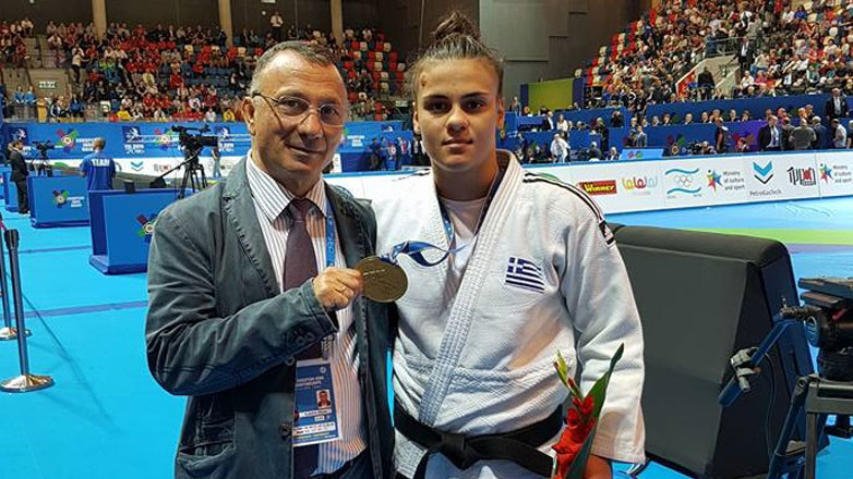 Τιμητική διάκριση στον εθνικό προπονητή Νίκο Ηλιάδη από την IJF