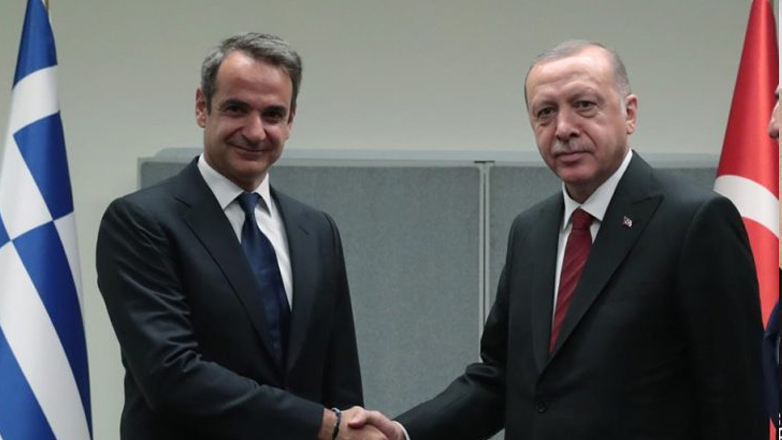 Τηλεφωνική επικοινωνία Μητσοτάκη με Ερντογάν