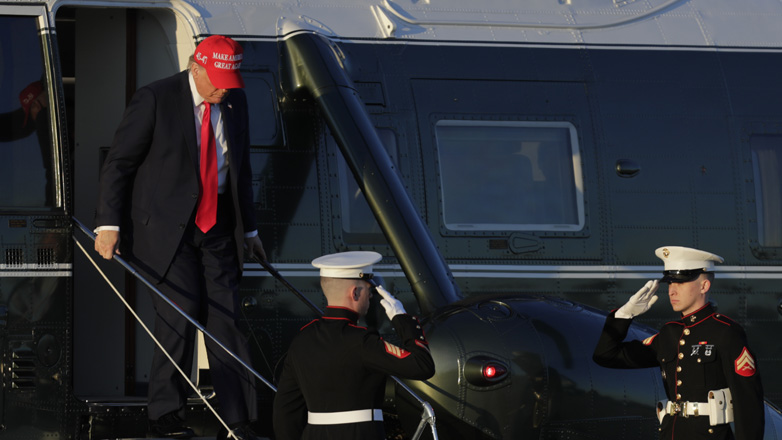 ΗΠΑ: Εκτροπή πτήσεων λόγω της αναχώρησης του ελικοπτέρου με τον πρόεδρο Τραμπ