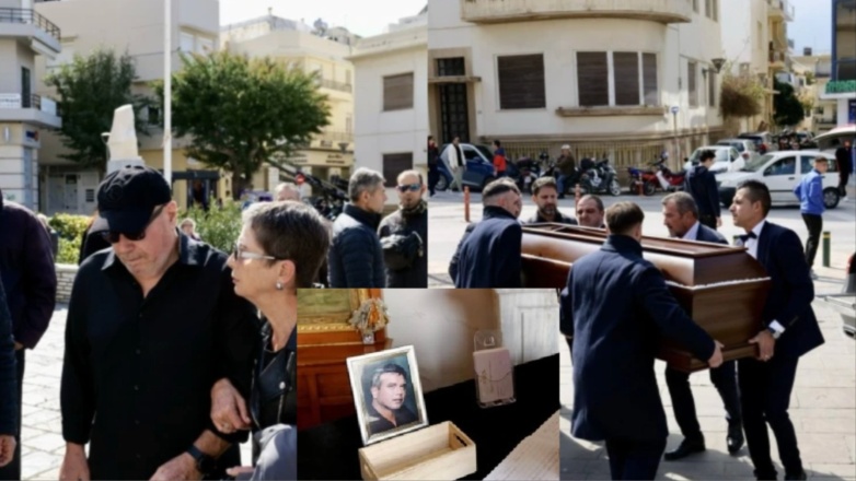 Κηδεία Μανώλη Λιδάκη: Σε κατάσταση σοκ τα αδέλφια του – Οι καλλιτέχνες που τον τίμησαν με την παρουσία τους