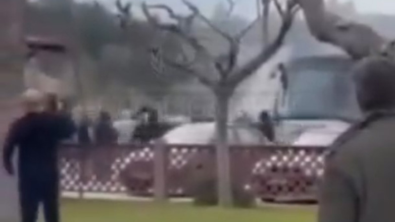 Συμπλοκή οπαδών στην Εθνική Οδό