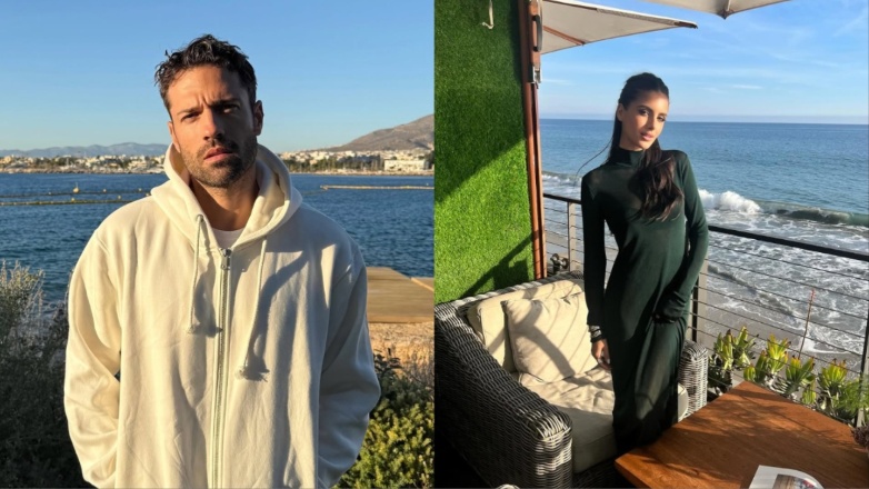 Κωνσταντίνος Αργυρός: Βόλτα μαζί με την Αλεξάνδρα Νίκα και το νεογέννητο γιο τους, Βασίλη στο κέντρο της Αθήνας