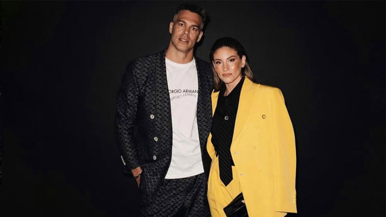 Αθηνά Οικονομάκου – Bruno Cerella: Παρακολούθησαν το fashion show του Giorgio Armani στην εβδομάδα μόδας στο Μιλάνο