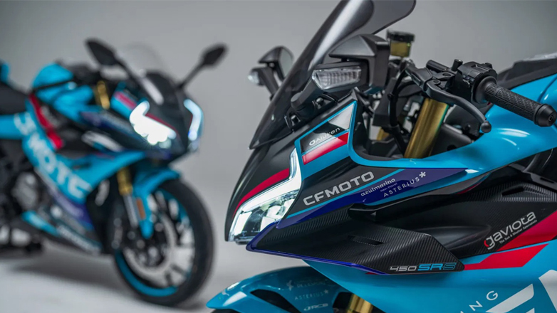 Η CFMoto Αποκαλύπτει το Αποκλειστικό Μοντέλο 450 SR Aspar Replica
