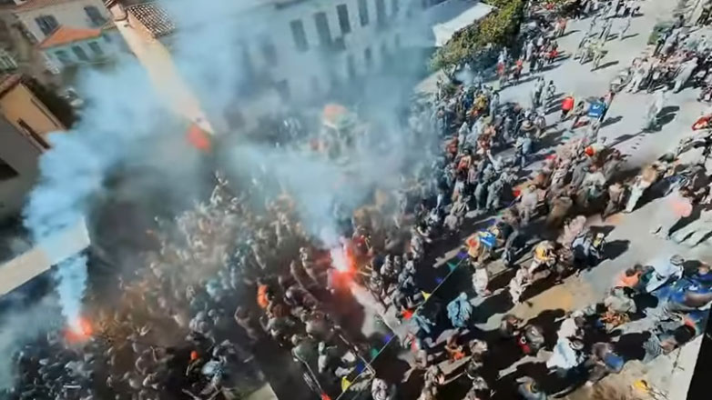 Αλευρομουτζουρώματα στο Γαλαξίδι Φωκίδας